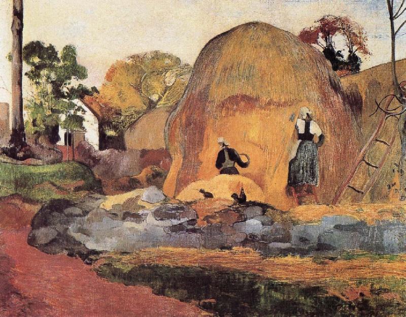 Paul Gauguin Harvest oil painting picture
